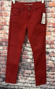 New Kids Guess Jeans Red Size 10 Youth - Picture 1 of 9