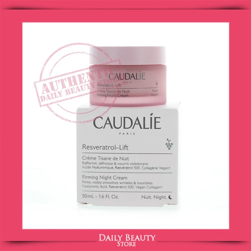 Caudalie Resveratrol Lift Firming Night Cream 50ml 1.7oz NEW FASTSHIP  - Image 1 of 1