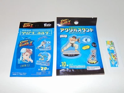 Street Fighter II 2 Capcom Acrylic Character Stand KeyChain Japanese Unopened - Image 1 of 2