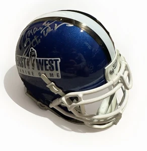 Marty Schottenheimer Signed Football Shrine Mini Helmet Schutt NCAA College - Bild 1 von 8