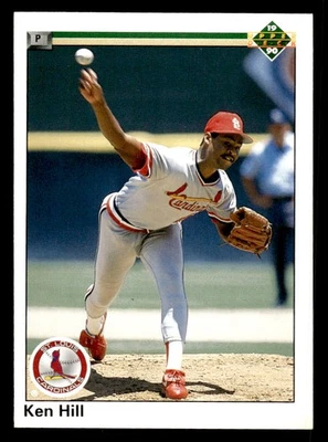 1990 Upper Deck #336 Ken Hill Card St. Louis Cardinals - Image 1 of 2