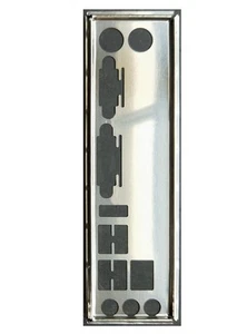 OEM I/O Shield For ASRock J3455M J4105M Motherboard Backplate IO - Afbeelding 1 van 4