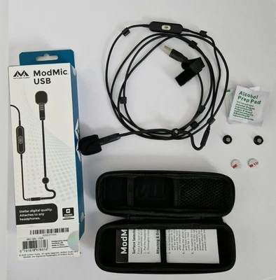 Antlion ModMic USB Ansteckmikrofon mit Rauschunterdrückung OVP (Wackelkontakt!!) - Bild 1 von 4