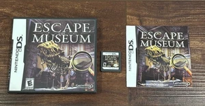 Escape The Museum Complete w/ Case Manual Nintendo DS - TESTED - Picture 1 of 1