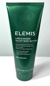Elemis Lime & Ginger Velvet Body Butter Cream 100ml New Unboxed - Picture 1 of 3