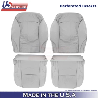 2006-2013 For Lexus IS250 IS350 Leather Front Replacement Seat Covers Light Gray - Image 1 of 4