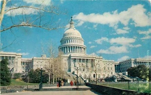 United States Capitol Washington DC Postcard - Picture 1 of 2