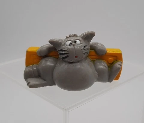 Vintage 1983 Dic Inspector Gadget Mad Cat PVC Plastic Mini Figure Figurine Toy Cover