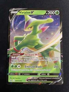 Virizion V SWSH295 SWSH: Sword & Shield Promo Cards Holo - Picture 1 of 2