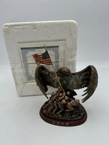 Bradford Exchange USMC 'Legacy of Valor' Figurine by Jim Griffin #A1997 + COA - Picture 1 of 15