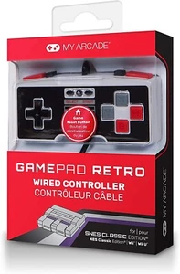 My Arcade GamePad Retro- Classic Wired Controller for the SNES & NES Classic EdI - Picture 1 of 5