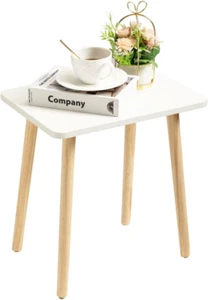 Side Table, Small End Table Accent Table Living Room Bedroom Balcony Office, Mod - Picture 1 of 12