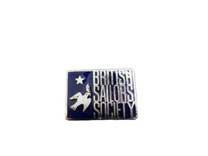 Insignia esmaltada de la sociedad británica de marineros - Imagen 1 de 3