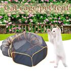 Interactive Portable Cage Outside Play Tent Tunnels Kitten Q2 Kitten For U9Q1