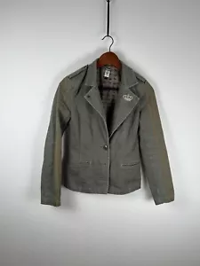 Adidas Blazer Cachi Donna Jacket Women Size XS Giacca Donna - Picture 1 of 7