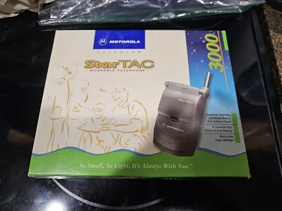 Vintage 90's Motorola StarTAC Wearable Telephone 3000 NIB - Image 1 of 4