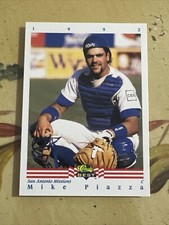 Vtg 1992 Classic Best #345 MIKE PIAZZA RC LA Dodgers NY Mets Padres MLB HOF NM/M