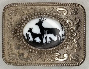 Vintage Mafco Deer Belt Buckle - Picture 1 of 4
