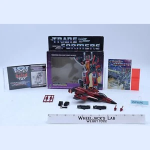 Thrust 100% Complete W/BOX1985 Vintage G1 Transformers Hasbro Action Figure - Picture 1 of 11