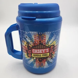 Taza de viaje Casey's General Store 52 oz Thermo-Serv súper aislada hecha en EE. UU. - Imagen 1 de 9