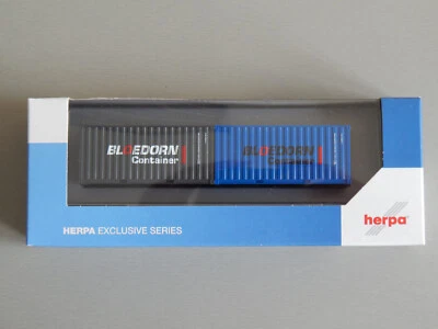 Herpa 940207 SOMO Intermodellbau 2020 - NEU+OVP - Bloedorn Container - H0/1:87 - Bild 1 von 2