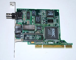 Netzwerkkarte SMC SMC9432BTX Ethernet TP RJ45 & BNC - Bild 1 von 1