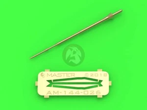 Master 1/144 Pitot Tube w/Vortex Generator for Russian MiG-29 Fulcrum AM-144-028 - Picture 1 of 1