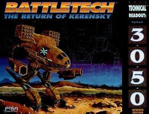 BATTLETECH-THE RETURN OF KERENSKY-FOR USE WITH BATTLETECH-FASA Corp. US-rare-new - Picture 1 of 2