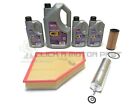 BMW 335D Oil Air Diesel Fuel Filter & 8L 5w30 Synthetic Engine Oil Service Kit