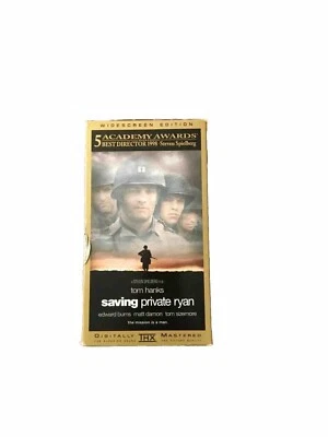 Saving Private Ryan VHS Widescreen Edition Tom Hanks Tom Sizemore Edward Burns - Image 1 of 2
