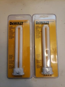 2-Dewalt DC5273 13 Watt Leuchtstofflampe - passt 12V-18V Flächenleuchten DC527 528 - Bild 1 von 8