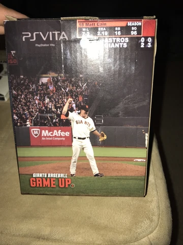 NEW San Francisco Giants Matt Cain “Perfect Game” Bobblehead Oracle Park SGA Cover