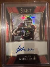 Jalen Wydermyer 2022 Select Draft Picks Red X-Factor Auto RC Texas A&M Colts