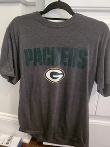 Maglietta Green Bay Packers uomo grande nera Nike NFL calcio grafica maglietta - Foto 1 di 4