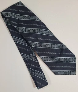 Corbata de cuello Mr. John Beau Brummell para hombre todo poliéster a rayas 54" x 4,25" - Imagen 1 de 7