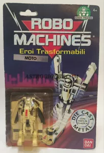 ROBO MACHINE f-15 RM 25 BANDAI GOBOTS MACHINES DIECAST VINTAGE '80 NEW IN BOX - Picture 1 of 6