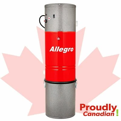 ¡Nueva unidad potente! Aspiradora central Allegro 6.000 pies cuadrados para el hogar - Hecha en Canadá - ElitE Foto 1 de 4