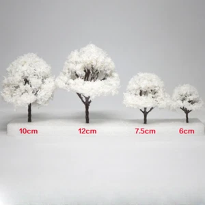 HO/OO Scale Miniatures Winter Seasonal Trees Garden Plants Railway Scene Model - Picture 1 of 6