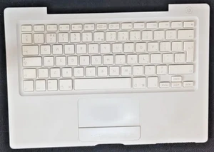 APPLE MACBOOK WHITE A1181 2006 2007 2008 2009 KEYBOARD PALMREST TOPCASE GRADE B - Picture 1 of 4