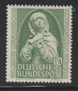Germany 1952 Sc # B 324 Madonna MNH OG - Picture 1 of 1