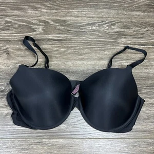 Victoria's Secret Women's Black Demi Wired Adjustable Strap Back Clasp Bra 38D - Picture 1 of 5