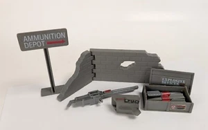 Vintage 1984 Hasbro Gi Joe Missile Defense Unit Part Lot - Bild 1 von 2