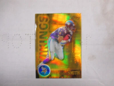 2000 topps finest gold refractor robert smith #120 gem football card - Image 1 of 2