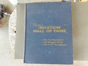 Vintage 1970 Book Morgan's Aviation Hall Fame Plane Flight Pilot History Air Eph - Picture 1 of 5