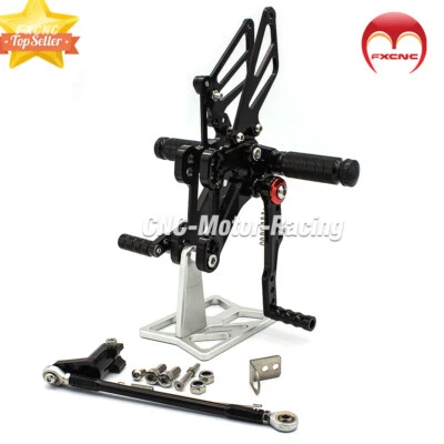 Reposapiés CNC para Honda CBR650F 2014-2016 2017 2018 estriba GP Foto 1 de 4