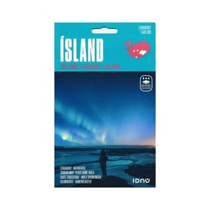 Iceland Touring Map 1:500K driving, touring, tourist info, index via QR code - Imagen 1 de 4