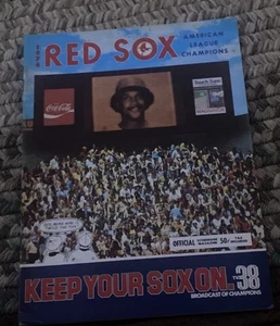 Boston Red Sox 1976 Scorebook Vs Oakland A’s Partially Scored - Picture 1 of 2
