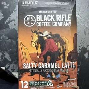 BLACK RIFLE COFFEE SALTY CARAMEL LATTE MEDIUM ROAST KCUPS 12CT - Bild 1 von 1