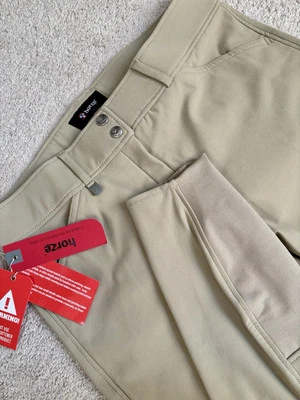 Horze Riding Pants Silicone Knee Patch Breeches Womens Size 34 Grand Prix Horse - Image 1 of 4