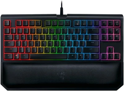 Razer BlackWidow TE Chroma v2 Mechanical Gaming Keyboard Green Key Switches - Image 1 of 4